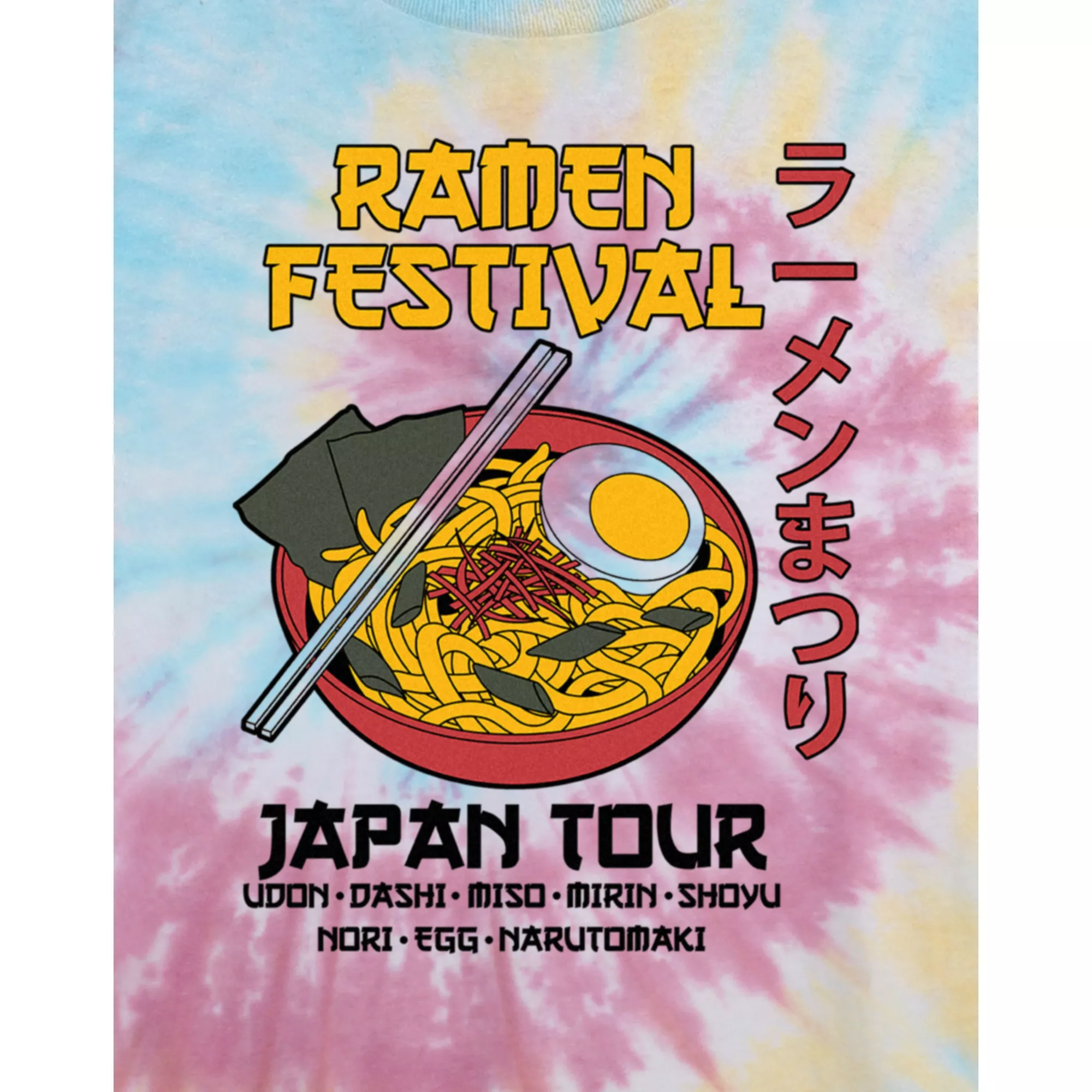 Ramen Festival Cropped T Shirt at Spencer's
