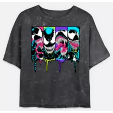 Venom Cropped T Shirt - Marvel at Spencer's