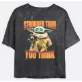 Planet War Cropped T Shirt - The Mandalorian at Spencer's