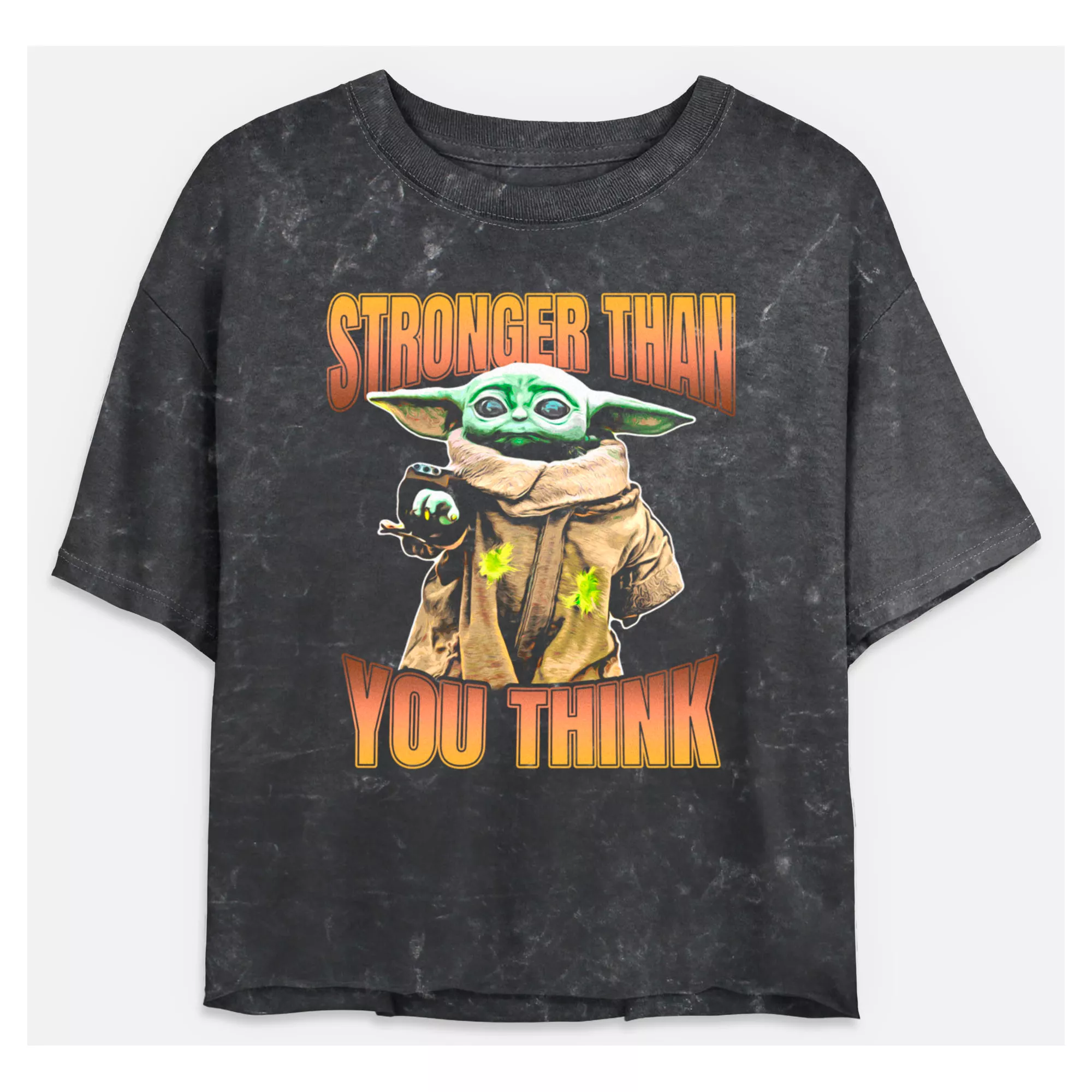 Planet War Cropped T Shirt - The Mandalorian