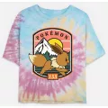 Pokémon Tie Dye Cropped T Shirt at Spencer's