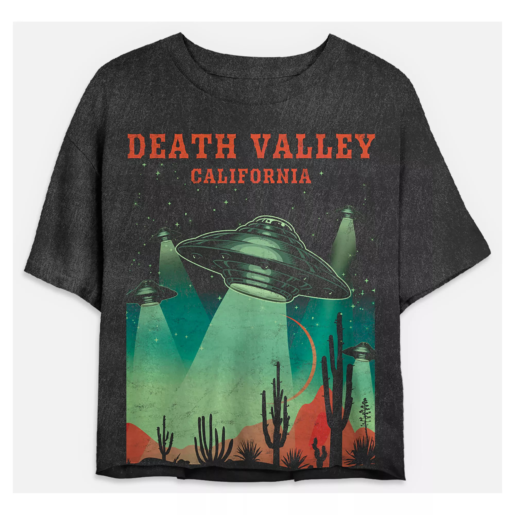 Death Valley Cropped T Shirt