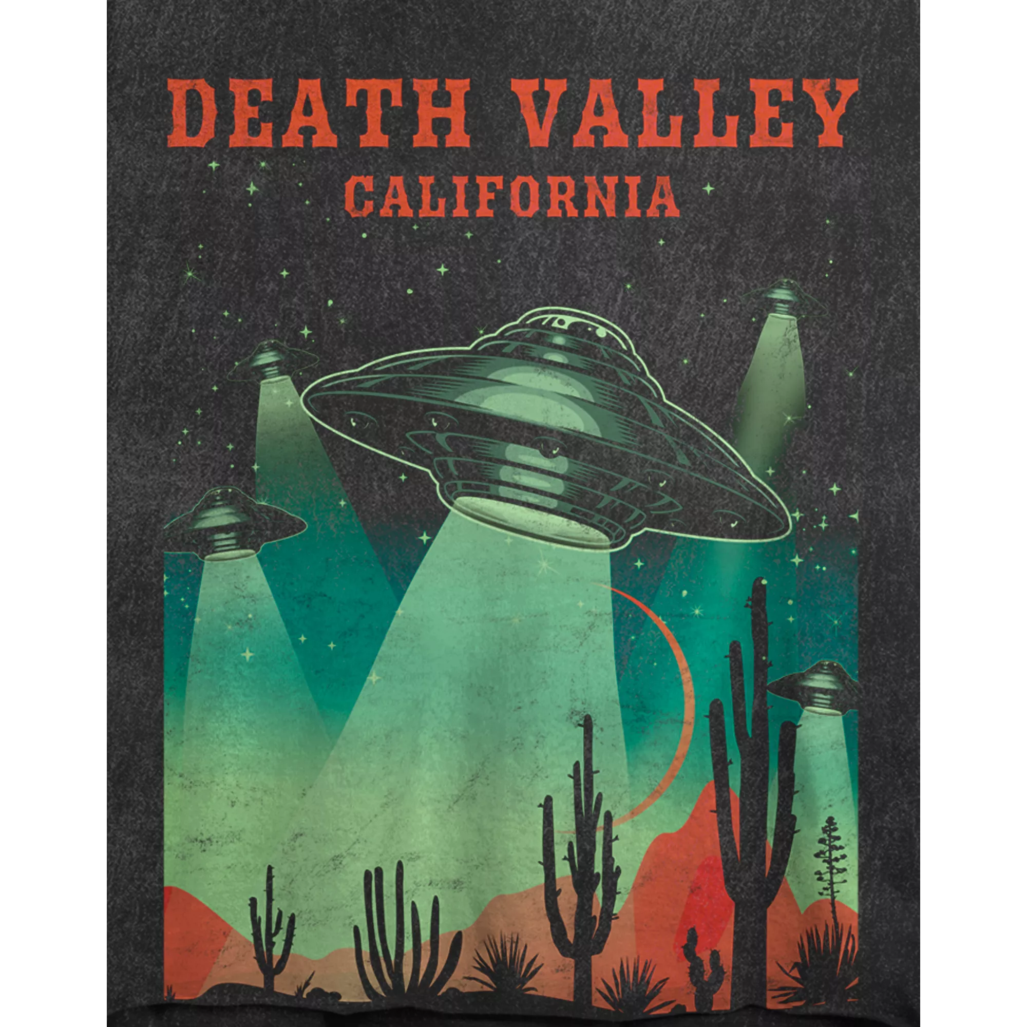 Death Valley Cropped T Shirt