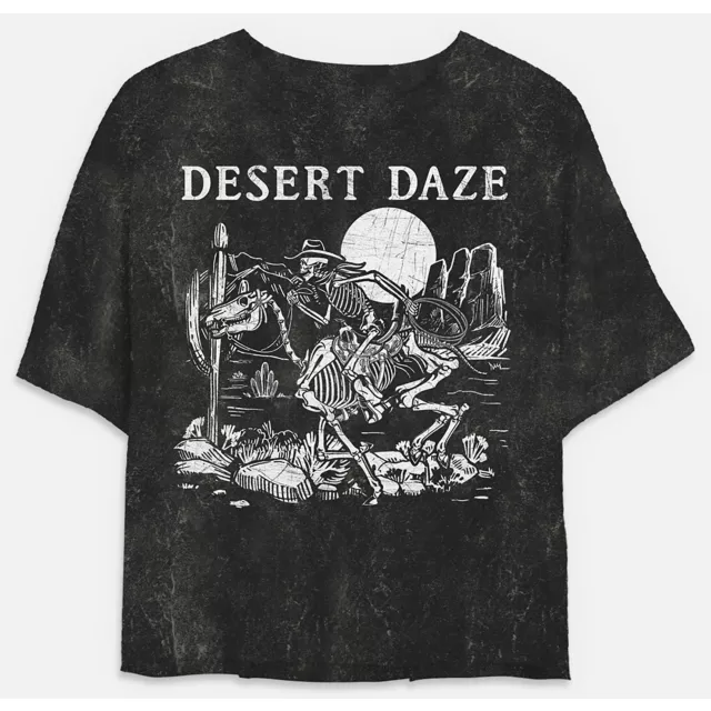 Desert Daze Cropped T Shirt at Spencer's