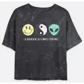 Rather Be At a Music Festival Cropped T Shirt at Spencer's