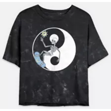 Skate Peace Cropped T Shirt at Spencer's
