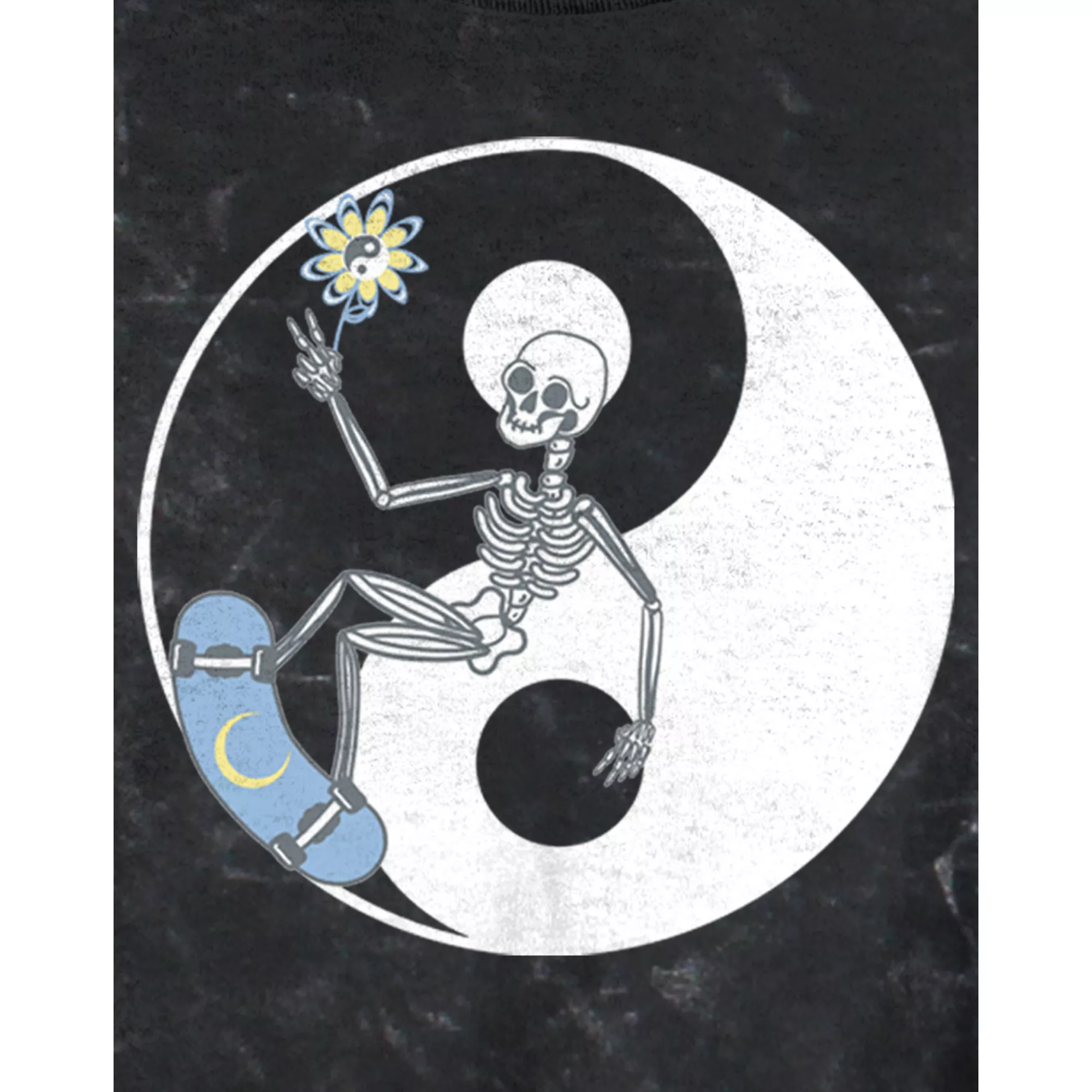 Skate Peace Cropped T Shirt