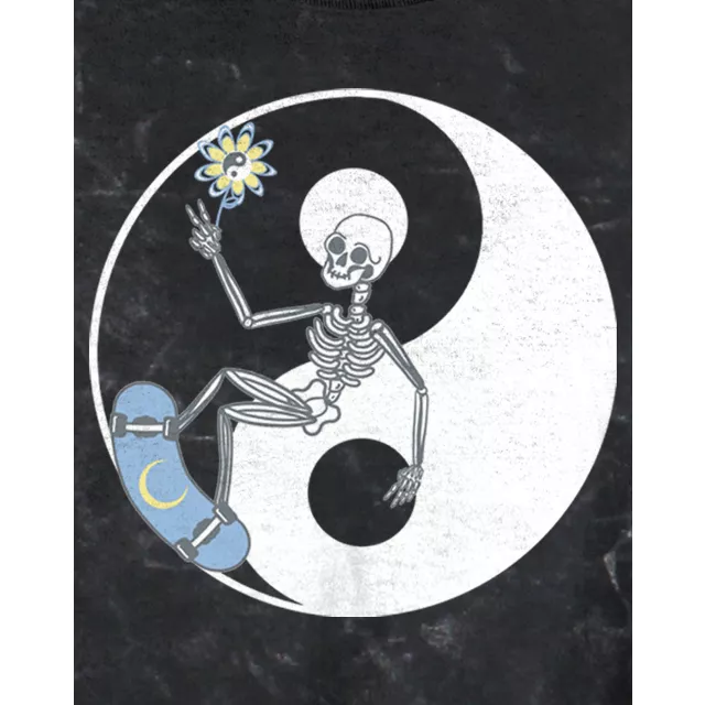 Skate Peace Cropped T Shirt at Spencer's