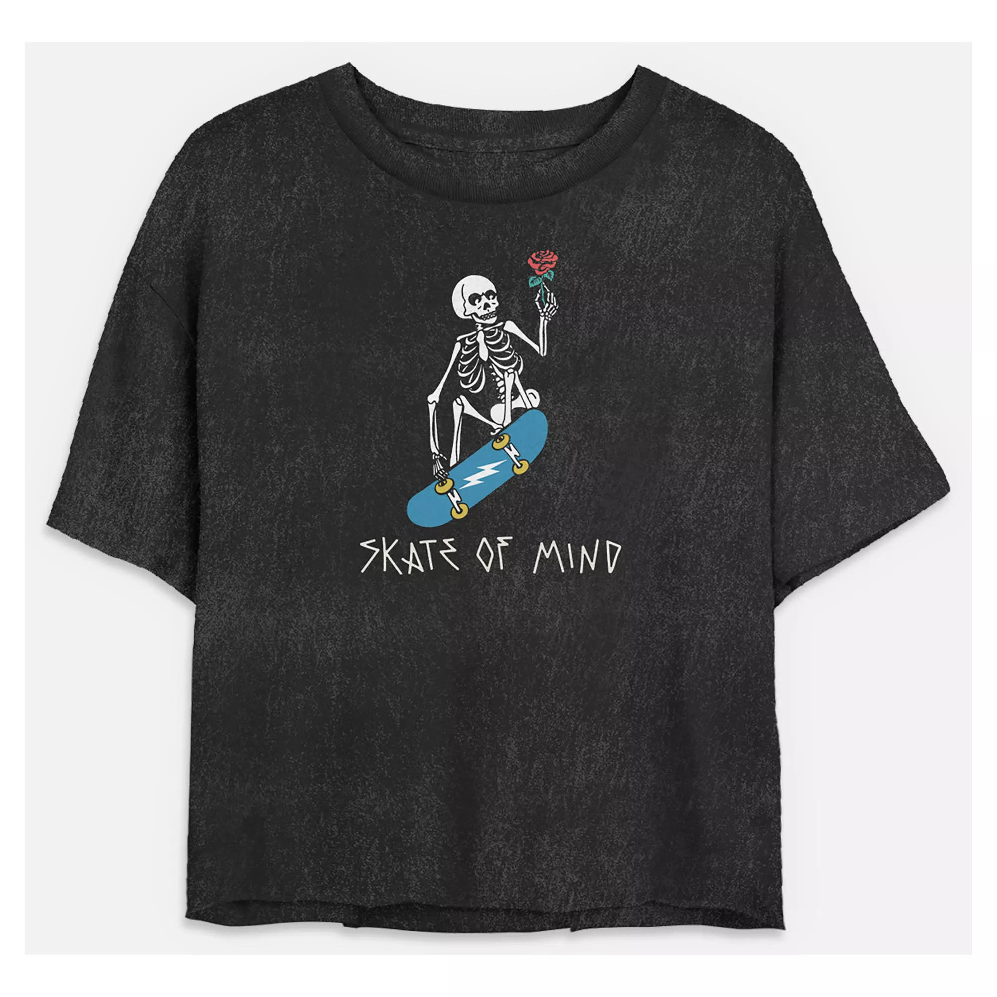 Skate of Mind Cropped T Shirt
