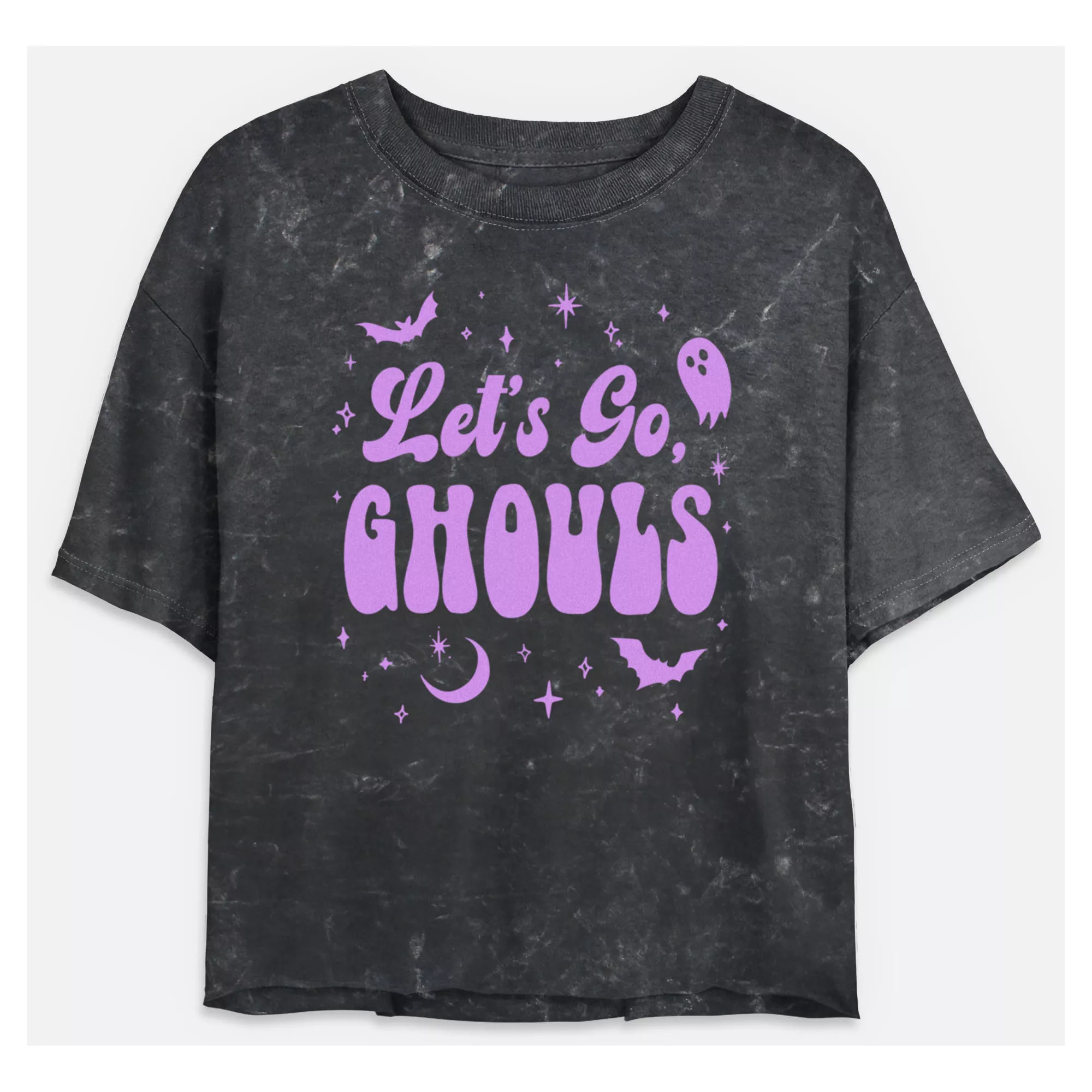 Let's Go Ghouls Cropped T Shirt