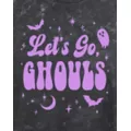 Let's Go Ghouls Cropped T Shirt at Spencer's