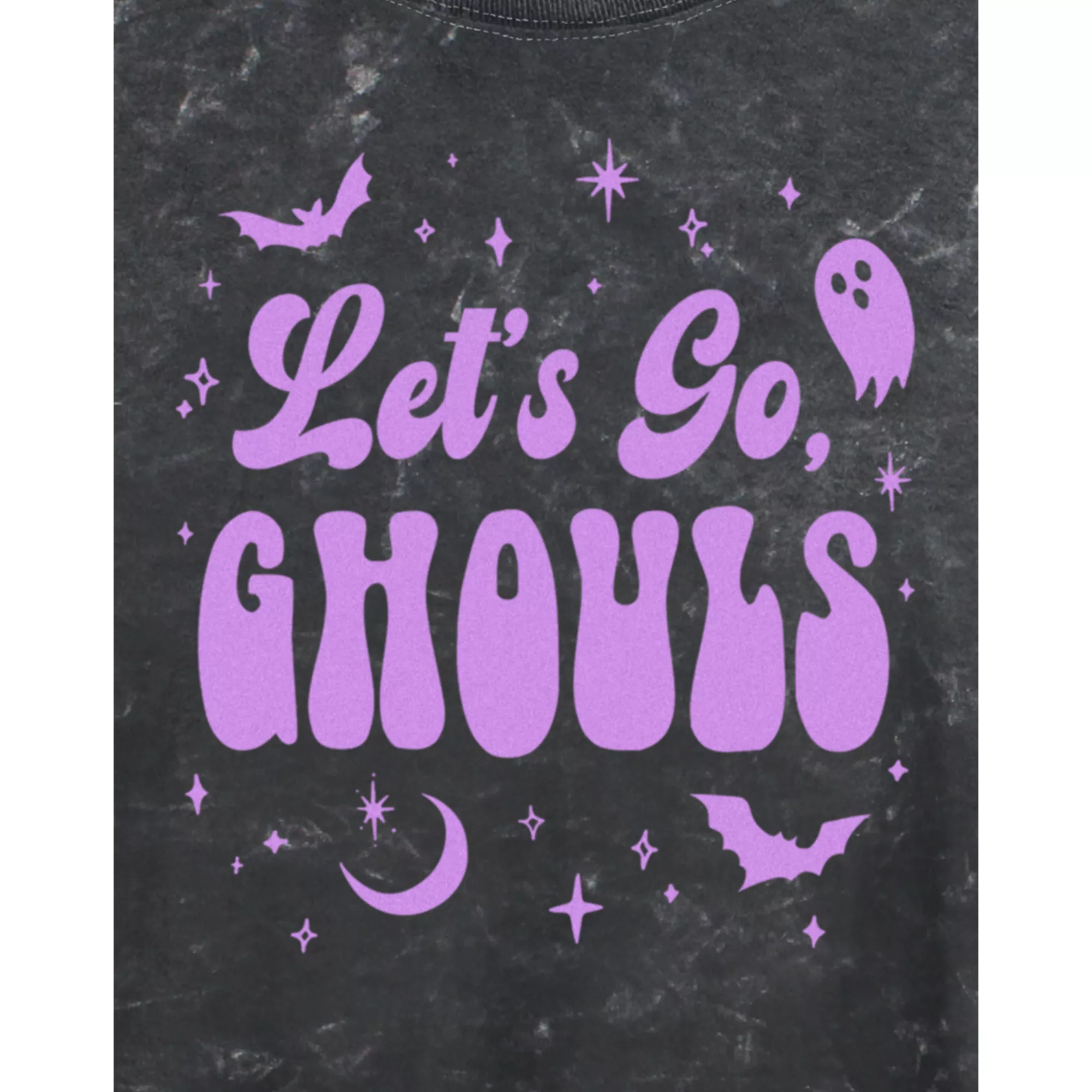 Let's Go Ghouls Cropped T Shirt
