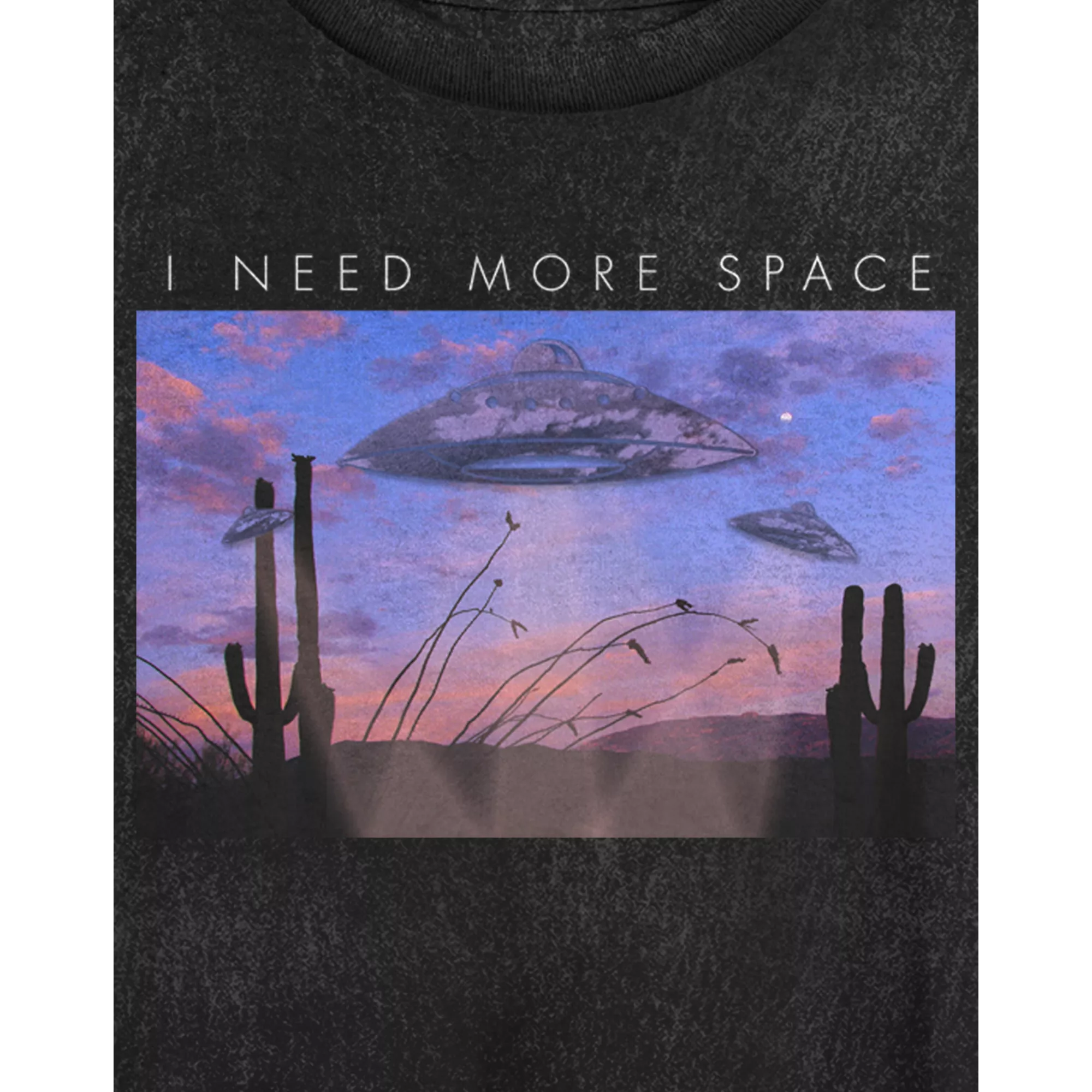 Alien UFO Cropped T Shirt at Spencer's