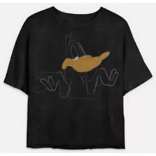 Daffy Duck Cropped T Shirt - Looney Tunes at Spencer's