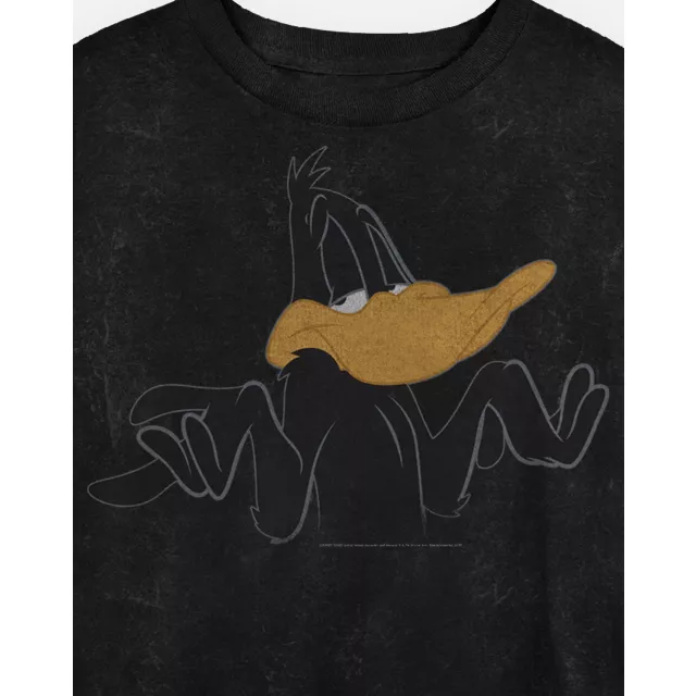 Daffy Duck Cropped T Shirt - Looney Tunes at Spencer's