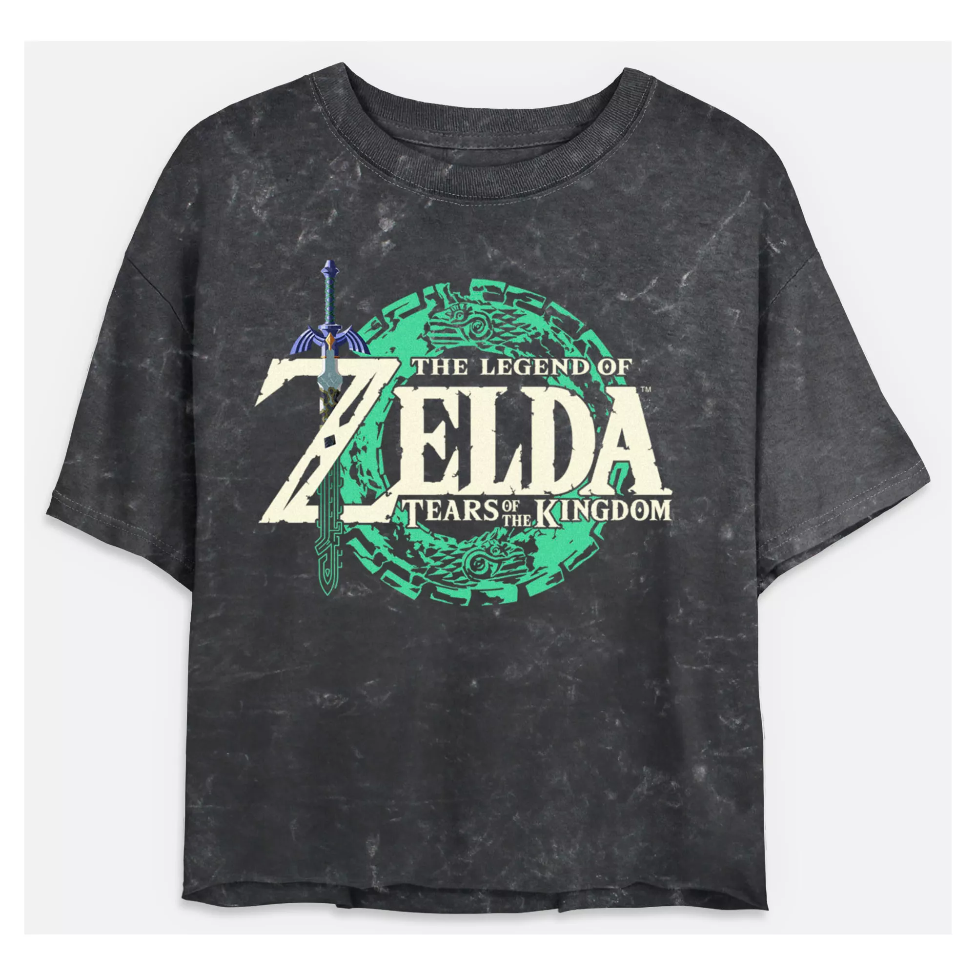 the Legend of Zelda Tears Kingdom Cropped T Shirt - Nintendo