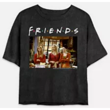 Rachel Phoebe and Monica Cropped T Shirt - Friends at Spencer's