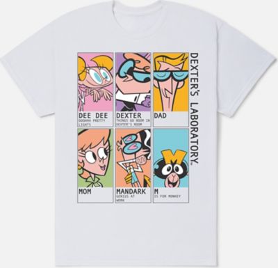 Character Panels T Shirt - Dexter's Laboratory
