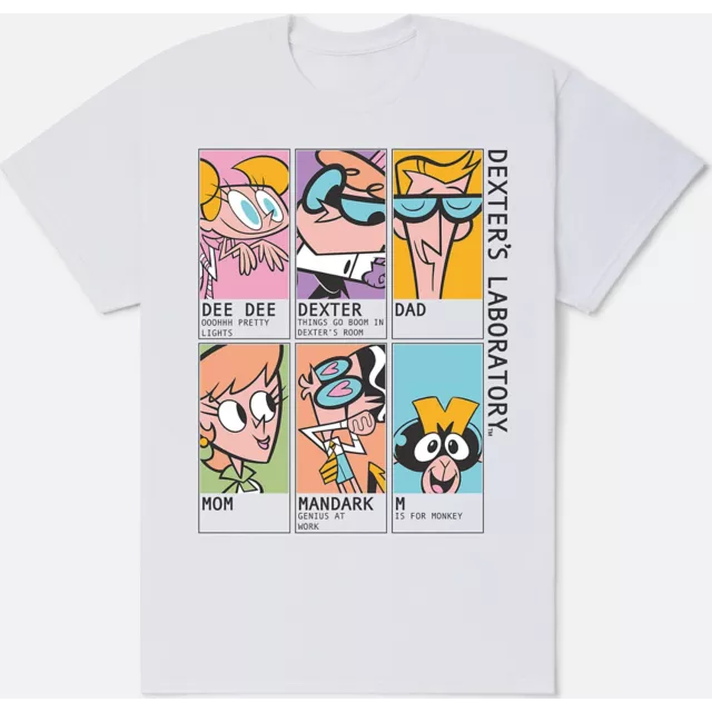 Character Panels T Shirt - Dexter's Laboratory at Spencer's