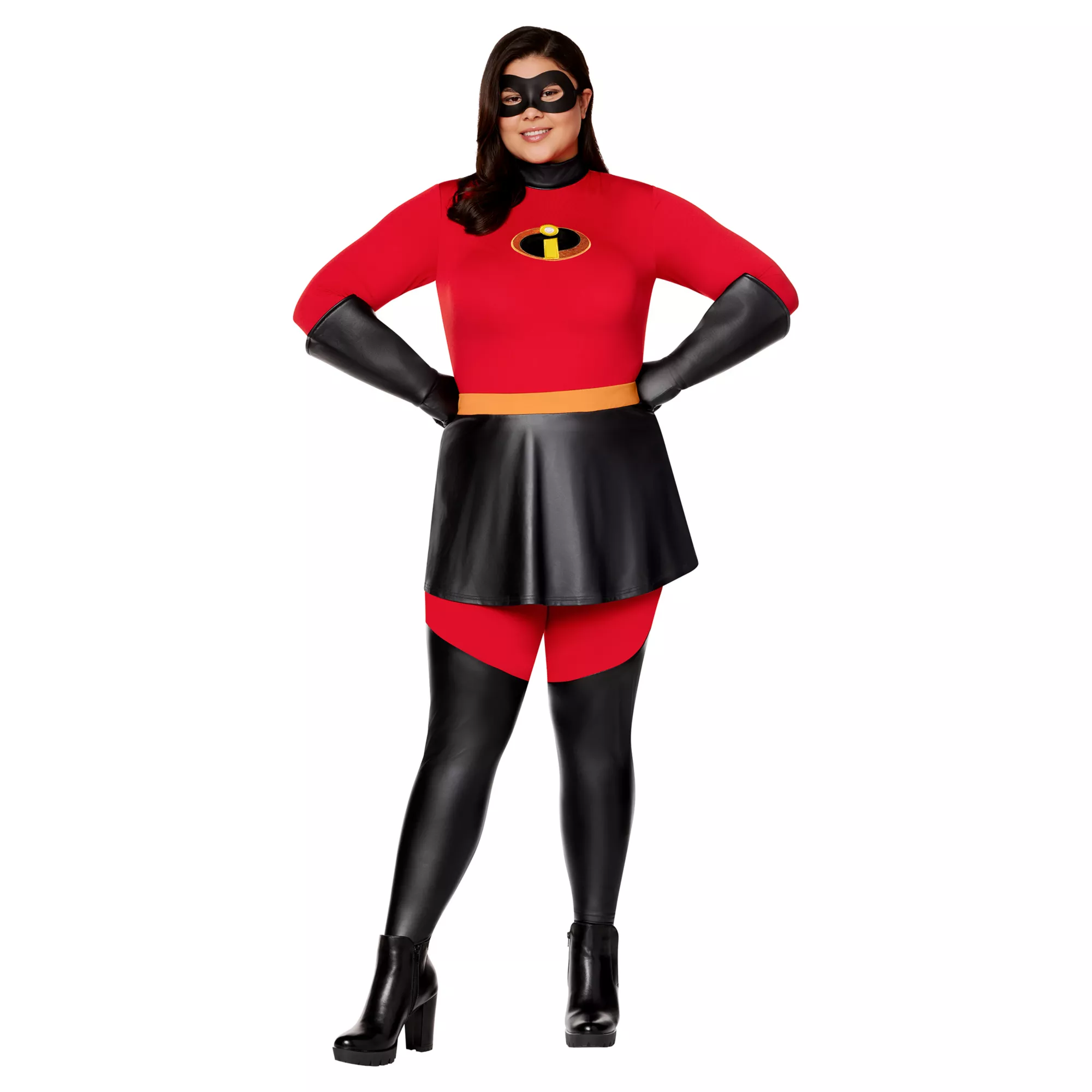 Adult Mrs. Incredible Catsuit Plus Size Costume - The Incredibles at Spirit Halloween