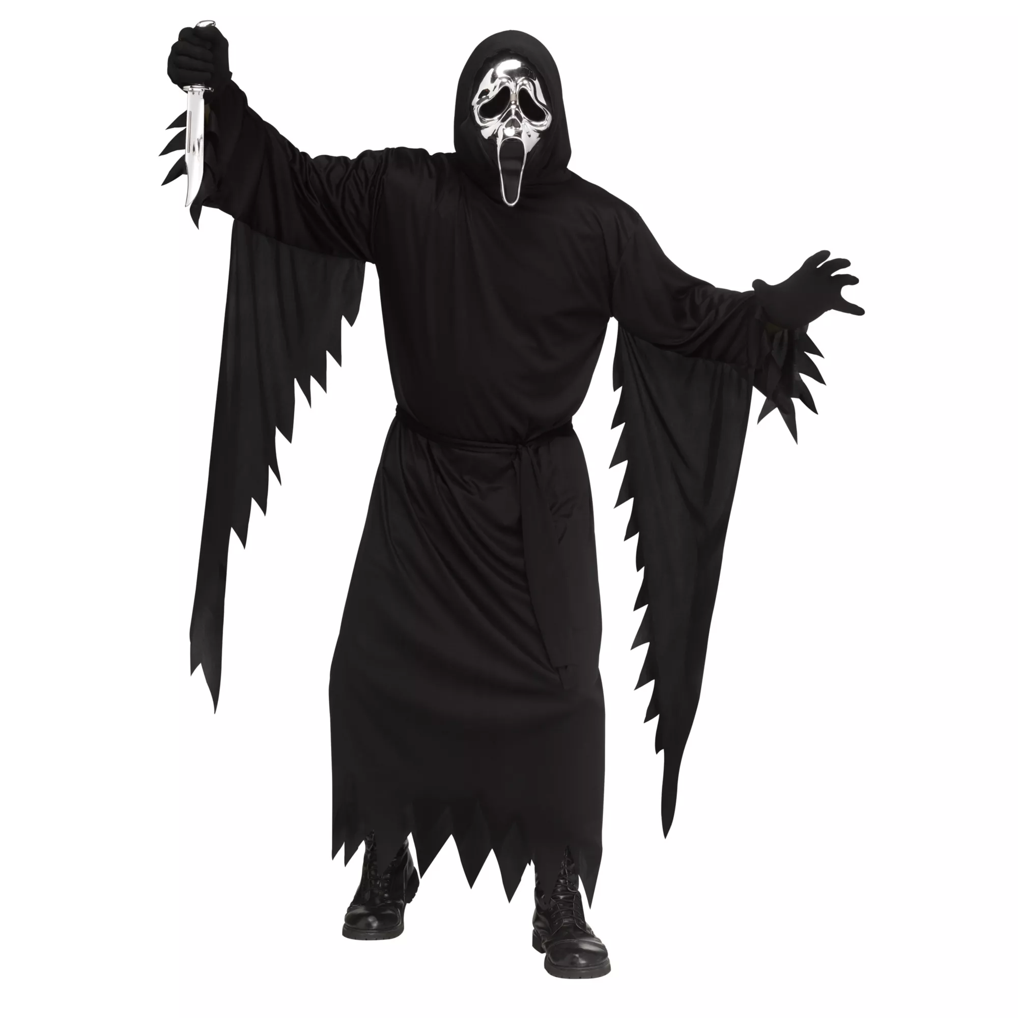 Adult Chrome Ghost Face Costume at Spirit Halloween