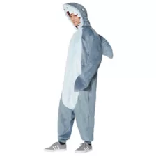 Adult Shark Jumpsuit Plus Size Costume at Spirit Halloween