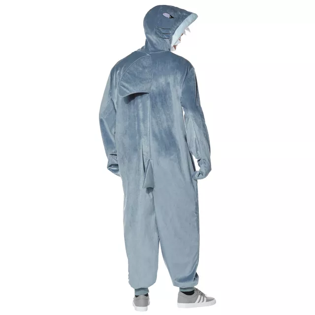 Adult Shark Jumpsuit Plus Size Costume at Spirit Halloween