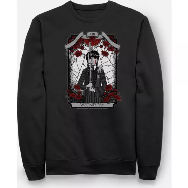 Wednesday Tarot Card Sweatshirt at Spencer's
