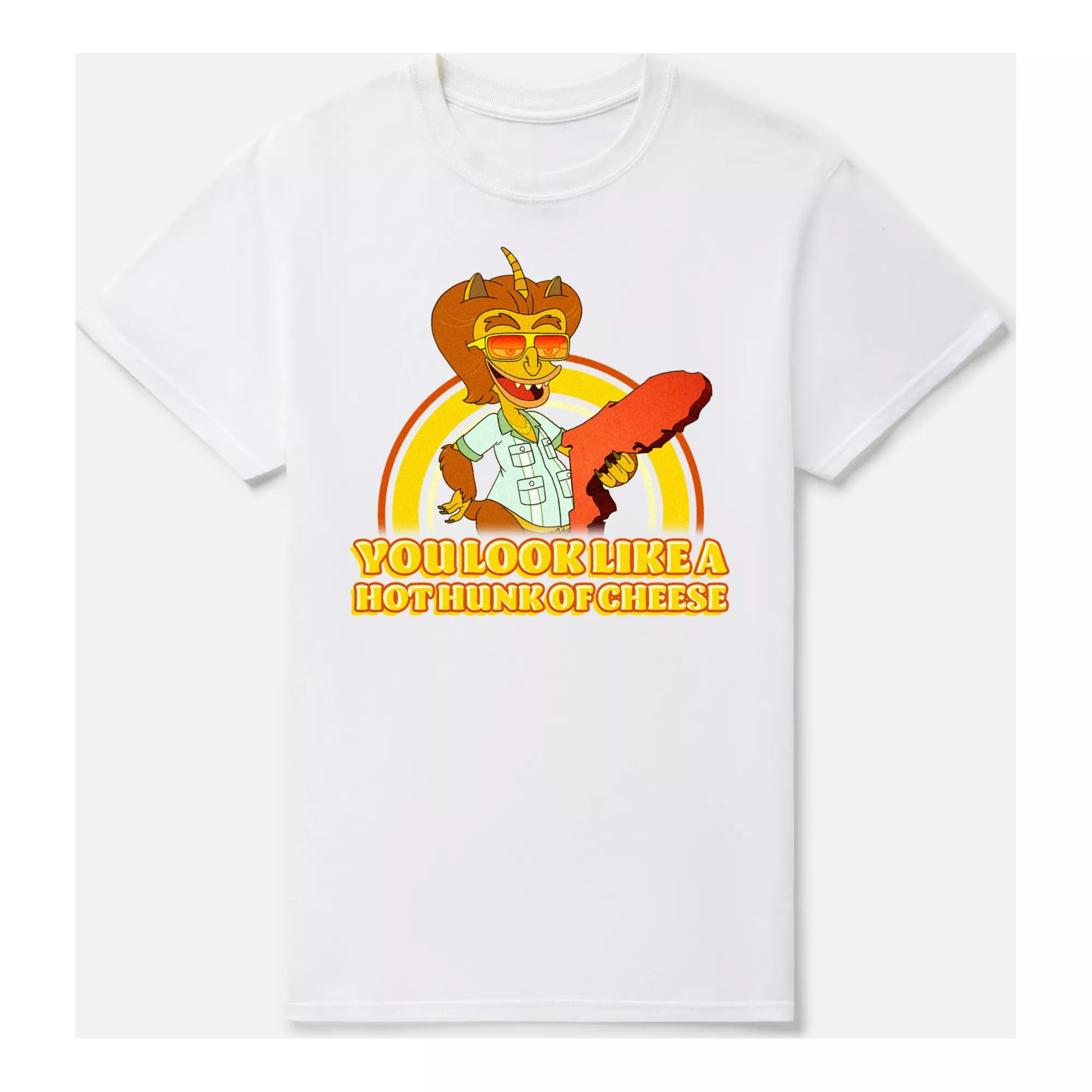 Hot Hunk of Cheese T Shirt - Big Mouth at Spencer's