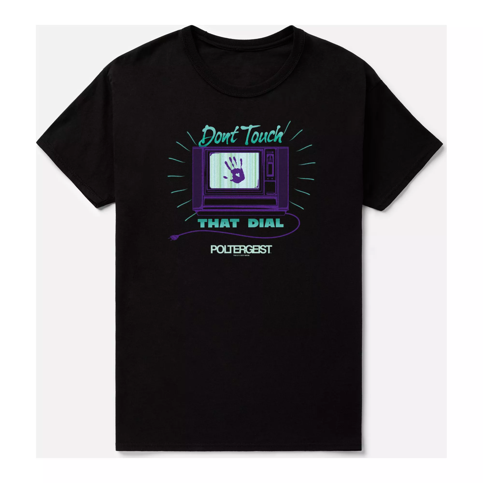 Don't Touch that Dial T Shirt - Poltergeist at Spencer's