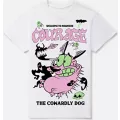Nowhere Monsters T Shirt - Courage the Cowardly Dog at Spencer's