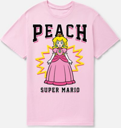 Princess Peach Pose T Shirt - Super Mario Bros