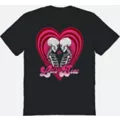 Let's Bone Heart T Shirt at Spencer's