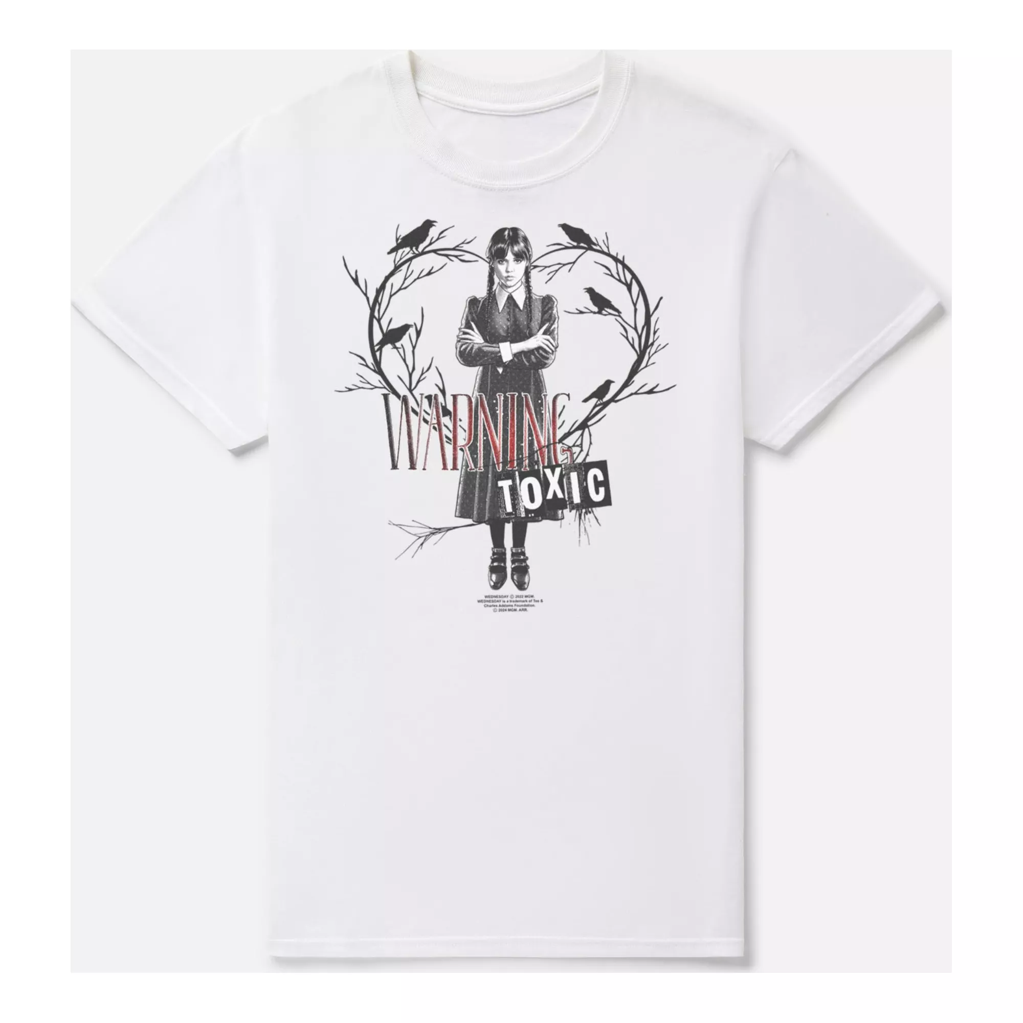 Warning Toxic T Shirt - Wednesday at Spencer's