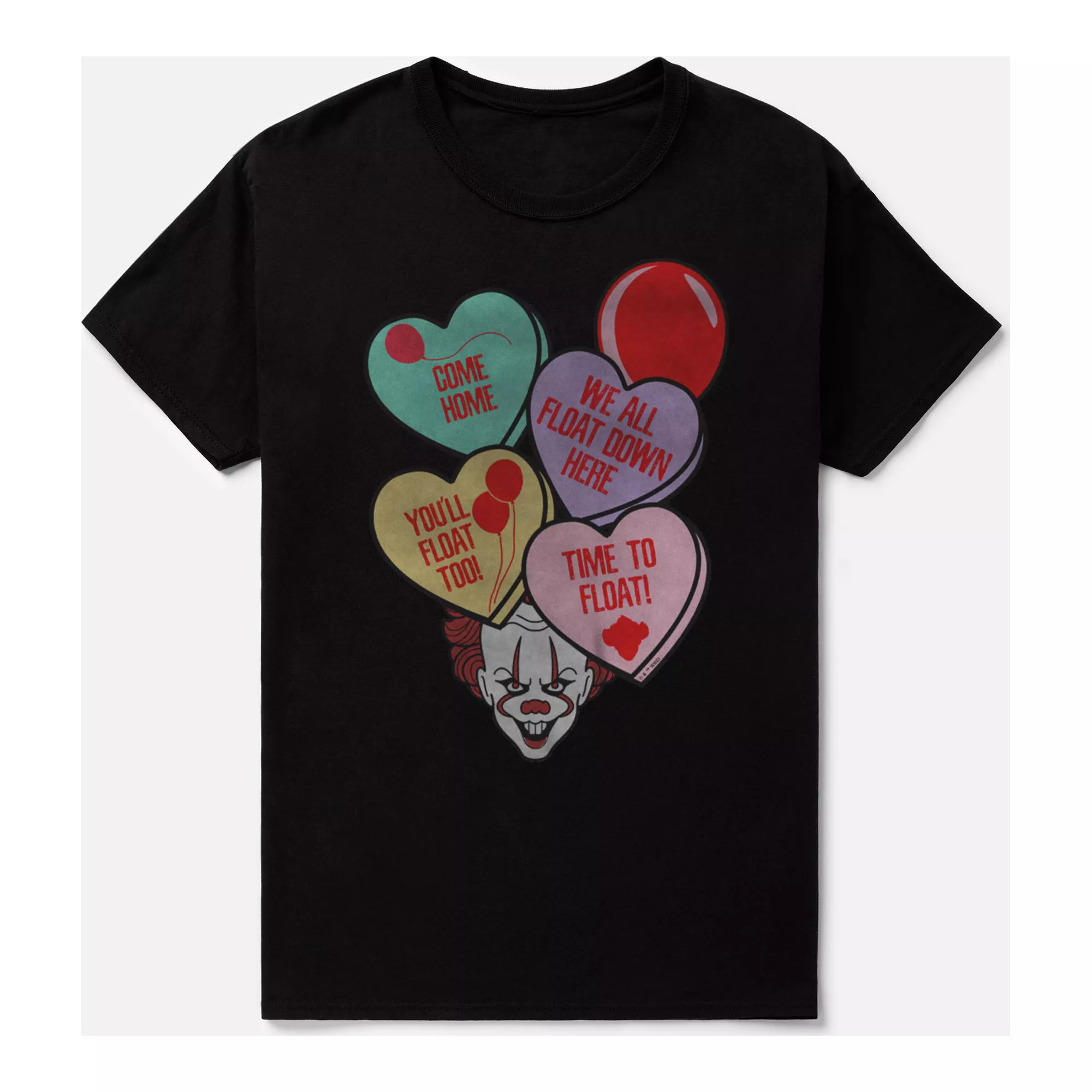 Pennywise Conversation Hearts T Shirt - It: Chapter Two at Spencer's