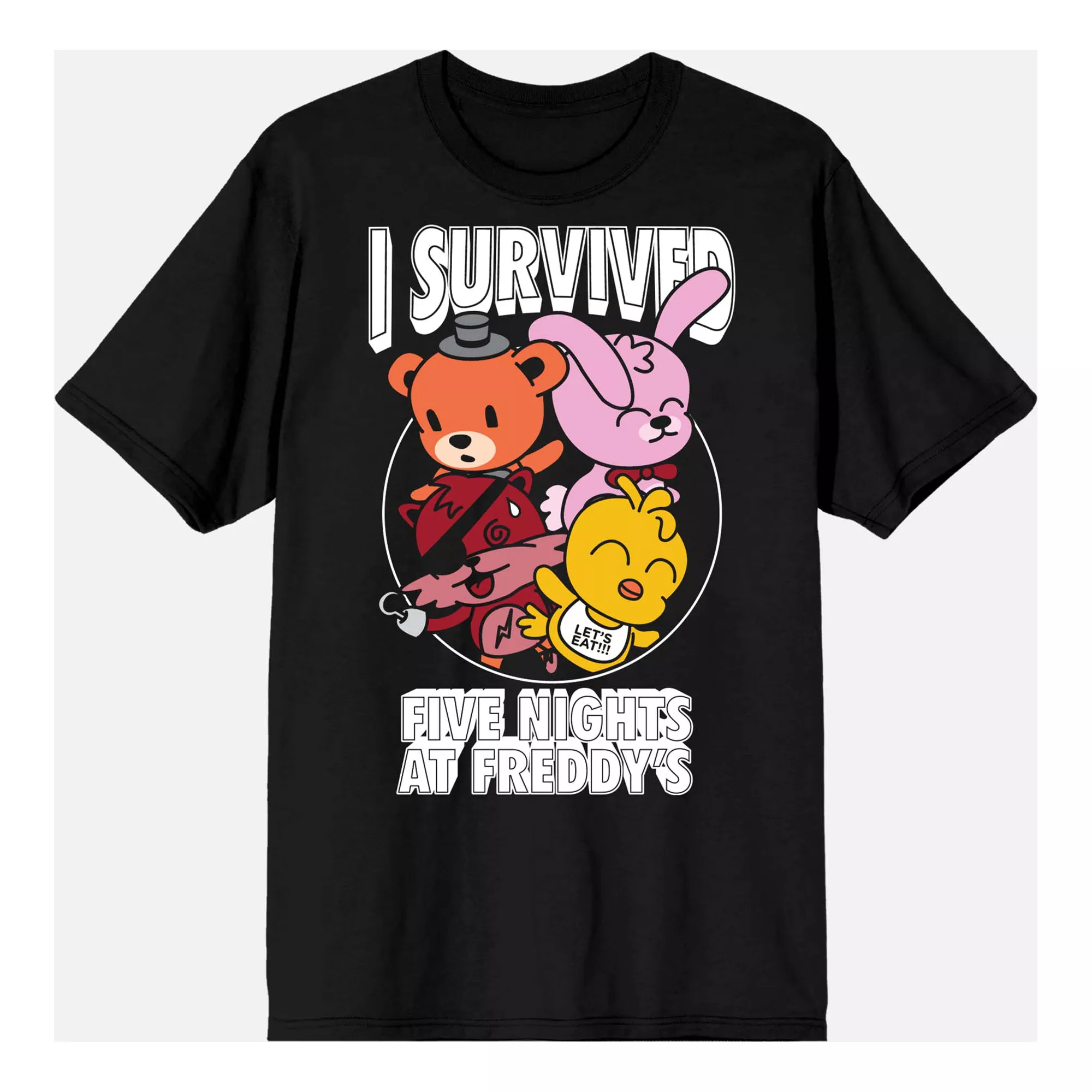 I Survived T Shirt - Five Nights at Freddy's at Spencer's