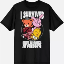 I Survived T Shirt - Five Night's at Freddy's at Spencer's