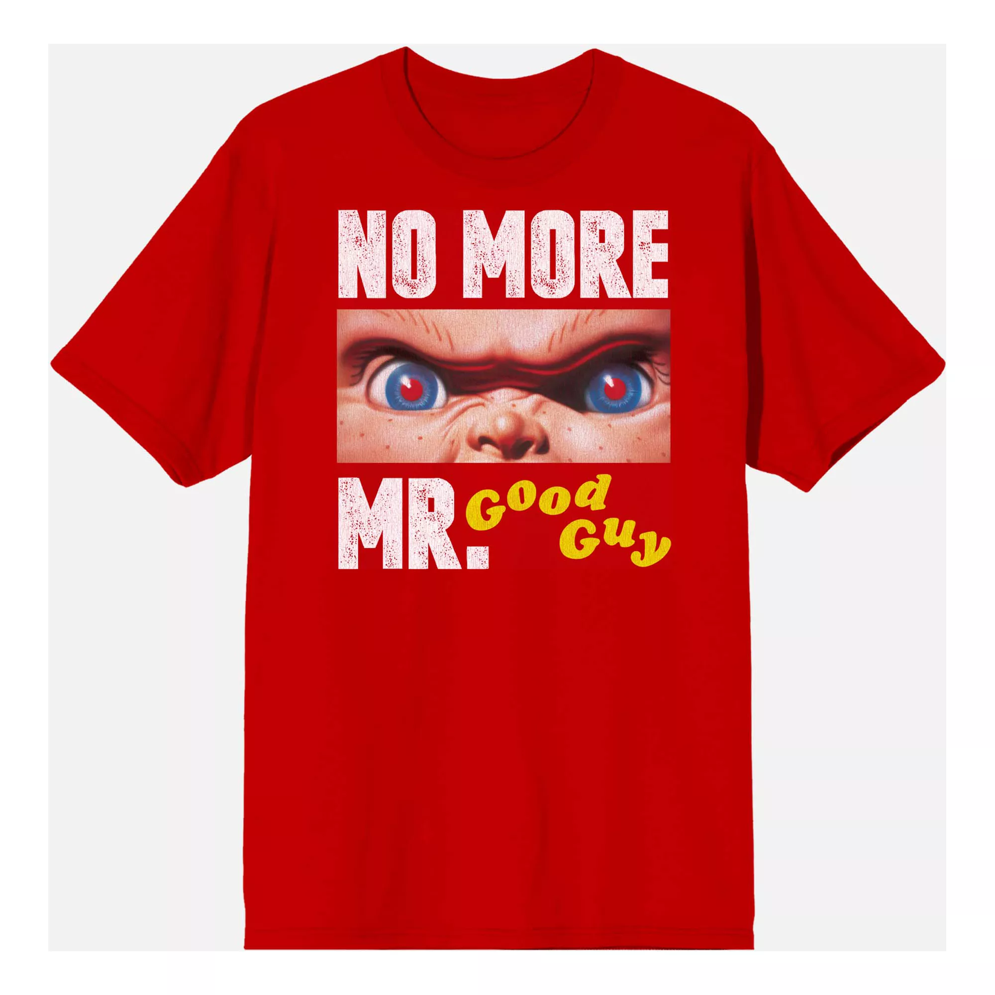 No More Mr Good Guy T Shirt - Chucky at Spirit Halloween