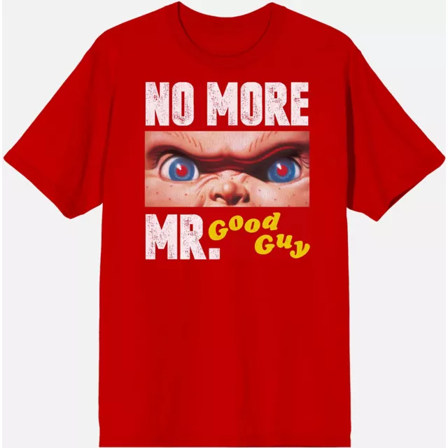 No More Mr Good Guy T Shirt - Chucky at Spirit Halloween