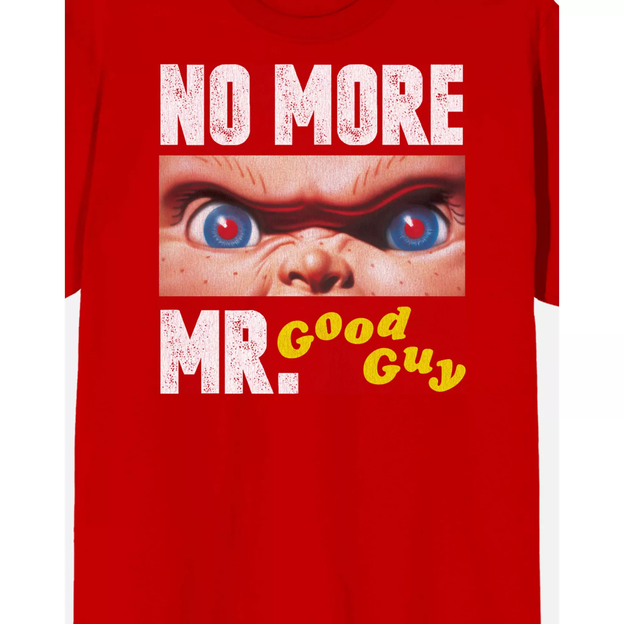 No More Mr Good Guy T Shirt - Chucky at Spirit Halloween