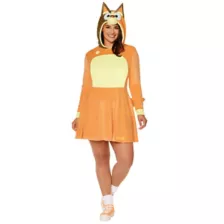 Adult Chilli Dress Plus Size Costume - Bluey at Spencer's