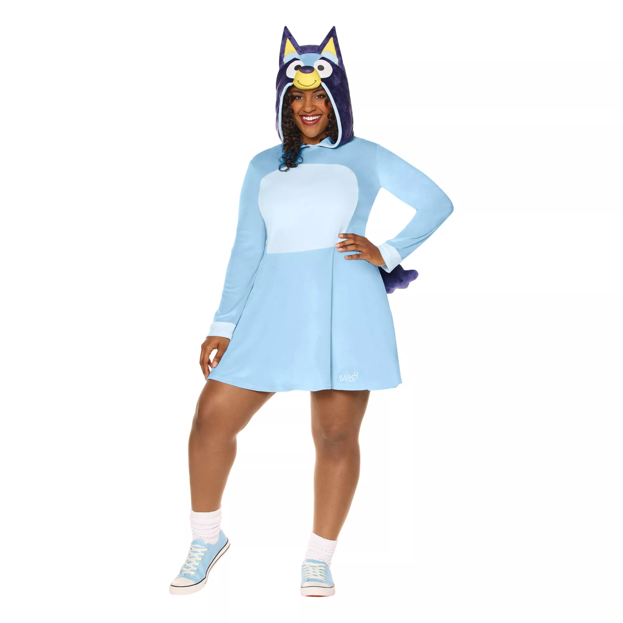 Adult Bluey Hooded Dress Costume at Spencer's