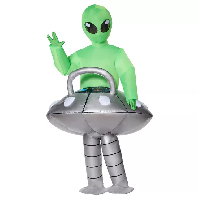 Kids Inflatable Alien UFO Costume at Spirit Halloween