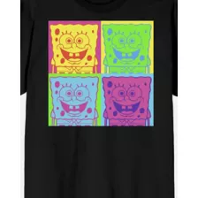 SpongeBob SquarePants Neon Squares T Shirt at Spencer's