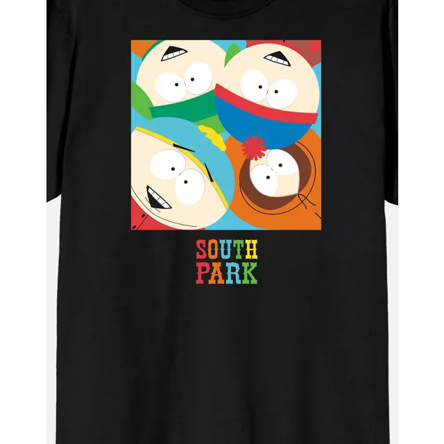 South Park Square Art T Shirt at Spencer's