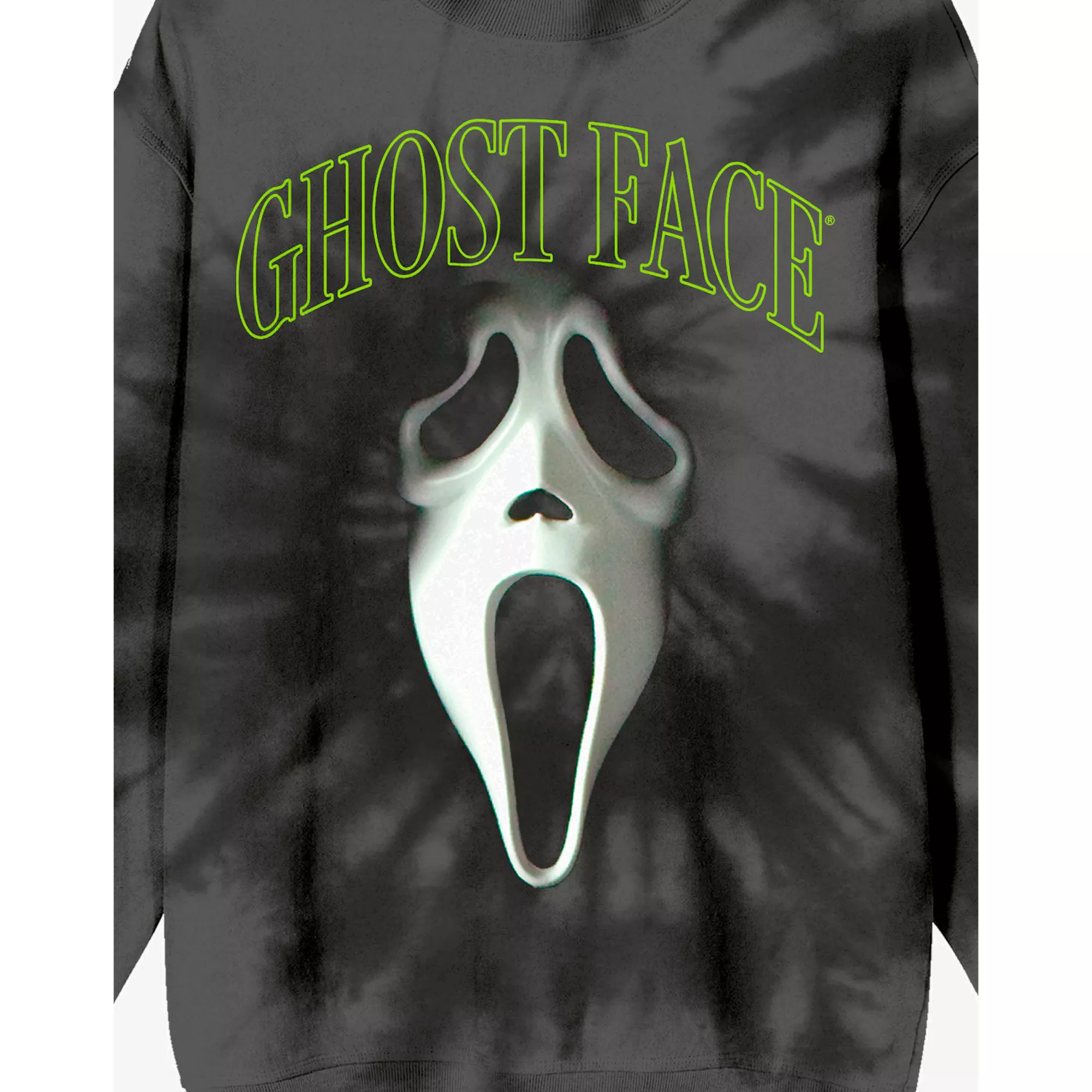 Ghost Face Crewneck Sweatshirt at Spencer's