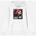 Ghost Face Call Me Hoodie at Spencer's