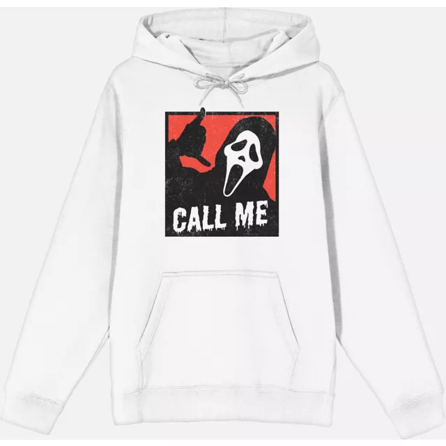 Ghost Face Call Me Hoodie at Spencer's