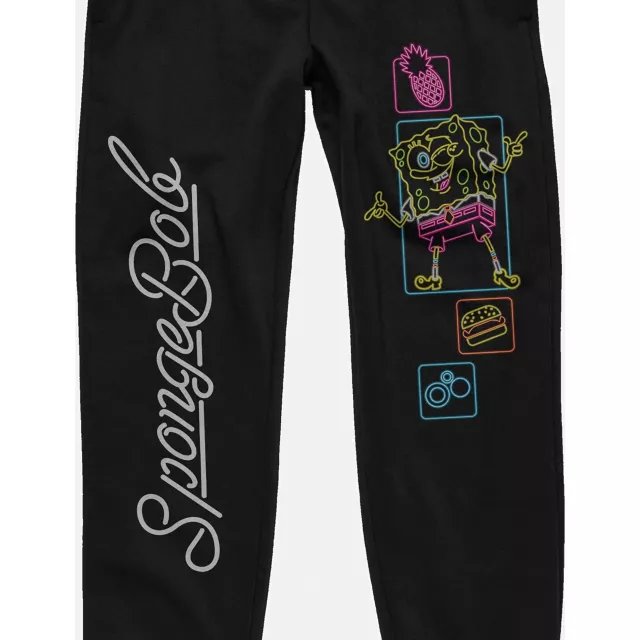 Vintage Neon Jogger Pants - SpongeBob SquarePants at Spencer's