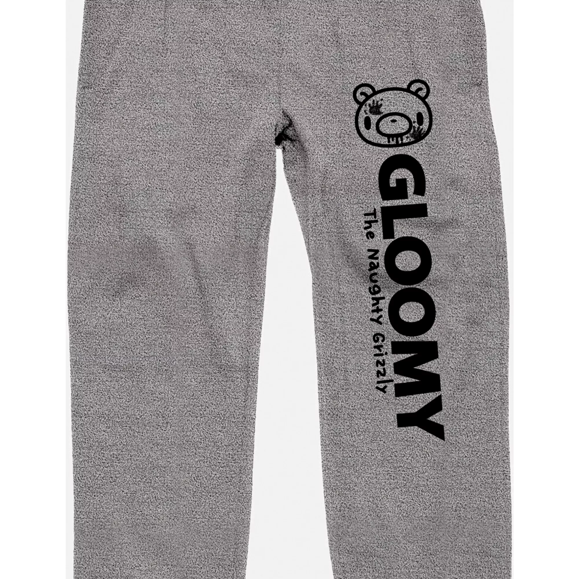 Gloomy Bear Logo Jogger Pants Gray